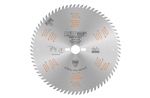 Industrial low noise &amp; chrome coated circular saw blades with ATB grind