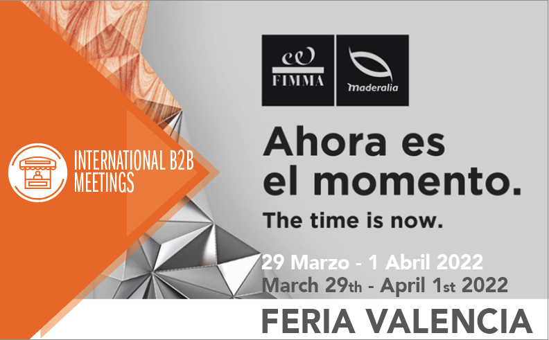 ¡Por fin se acerca FIMMA Maderalia 2022! En Valéncia del 29 de Marzo al 1 de Abril